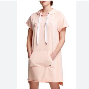 - DKNY Women's Yankees Sport Logo Hoodie Dress    Size L/G/G. New.